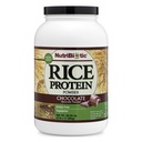 NutriBiotic – Chocolate Rice Protein, 3 Lb (1.36kg) peru Low Carb, Vegetarian " Keto-Friendly Raw Protein Powder ¦ Grown " Procesado sin productos químicos, transgénicos o glúteo Silencio fácil de digerir " Nutrient-Rich