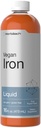 Horbäach Iron Suplemento Liquid TENIDO 16 Fl Oz Silencioso Vegan " Fórmula Vegetariana " No-OMG y Gluten Gratis