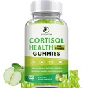 Cortisol Detox for Women Gummies, Cortisol Reducer Detox Manager, Magnesium Ashwagandha Rhodiola Rosea Herbal Complex for Mood/Focus &amp; Sleep, Maintain Healthy Cortisol Levels - 30 Day Vegan Supply