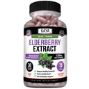 Kaya Naturals Elderberry Immune Support - Elderberry Extract, Rich Antioxidant Premium Vitaminas, 1200 mg Immune System Booster Sambucus Capsules - 30 Conde