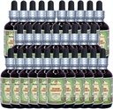 Castaña de Caballo (Aesculus Hippocastanum) Glicérite, Nueces orgánicas secas Alcohol-FREE Extracto líquido (Nombre de la marca: HerbalTerra, Proudly made in USA) 30x2 fl.oz (30x60 ml)