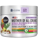 Puriya National Eczema Association Aceptado Cream 2 oz, Dry Itchy Skin Relief, Colloidal Oatmeal Lotion, Para niños, adultos, cara, manos, madre de todas las cremas, hidratación basada en plantas, ninguna fragancia Añadido