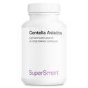 SuperSmart - Centella Asiatica 180mg por día - Gotu Kola Extracto Suplemento No-GMO &amp; Gluten Gratis - 90 cápsulas vegetarianas