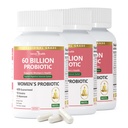 Probióticos y Prebióticos para Mujeres PH Balance &amp; Salud Digestiva - 60 Billion Vaginal Probiótico con Cranberry &amp; D-Mannose para Gut, Urinary, Immune Health, Vegan " Non-GMO Silencio 270 cápsulas