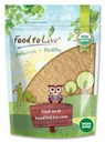 Alimentos para Vivir Amla Berry Powder Orgánico (Amalaki), 8 Oz Gooseberry Indio No GMO, Raw, Puro, Finamente Terrestre, Kosher, Vegan. Rico en Antioxidante, vitamina C. Ideal para Smoothies, Shakes, Yogur, Jugos