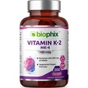 biofix Vitamina K2 MK-4-100 mcg 200 Caps con Alfalfa - Apoya la salud de huesos fuertes