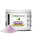 BIOptimizers Magnesium Breakthrough Drink - 8 Forms of Magnesium, Electrolytes, Sleep Health, Stress, Muscle Recovery, Heart Support ← Glycinate, Citrate, Malate - Fruit Punch