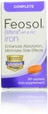 Feosol Completo con carcasas de hierro Bifera 30ct