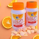 Vitamina C &amp; Ascorbic Acid1000mg, Cheawable for Skin Supports & Healthy Immune System –60tablets