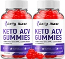 (2 Pack) Belly Blast Keto ACV Gummies - Advanced Formula Belly Blast Keto Plus ACV Gummies Apple Cider Vinegar, Weight Management, BellyBlast ACV Suplemento dietético Comentarios Hombre Mujeres (120 Gummies)