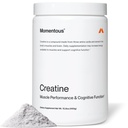 Polvo de Monohidrato de Creatina Momento - Polvo de Creatina - Soportes Fuerza, Lean Muscle, " Recuperación para Mujeres Hombres - NSF Certificado para Deporte - 5 g por Serving - 90 Servimientos