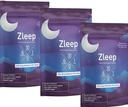 Zleep - Patches de sueño w / Complejo de sueño y Melatonina para promover la calidad del sueño y reducir la fatiga (3 Pack, 90 Patches)
