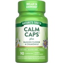 La verdad de la naturaleza calma caps ¦ 90 capsules  durable with Passion Flower and Chamomile ¦ Non-GMO, Gluten Free Supplement