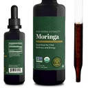 Global Healing Center - Orgánica Moringa Oleifera Extracto gotas líquidas, Moringa Suplemento-Vegan de Tree Leaves-Max Absorption of Vitamins and Minerals- Más Potency Than Powder Form (2 Fl Oz)
