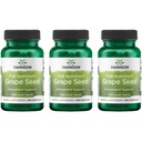 Swanson Grape Seed Heart Antioxidant Free Radicals Healthy Blood Pressure Support Polyphenols OPCS Herbal Suplemento 380 mg 100 cápsulas (3 Pack)