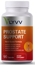 Lyvv Apoyo de próstata con Saw Palmetto, Plant Sterol, Zinc, Selenium,Copper y Más para la salud de próstata y la salud urinaria, 90 capsuels