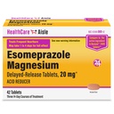 HealthCareAisle Esomeprazole Magnesium Delayed-Release Tablets, 20mg - 42 Conde - Acid Reductor, proporciona alivio de acidez