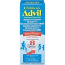 Alimentador de dolor advil infantil y Reductor de fiebre, Medicamento de alivio del dolor líquido de los niños, Fruta - 4 Fl Oz
