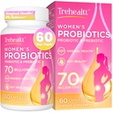 70 Billones CFUs Vaginal Probiotics, PH Balance with Probiotic & D-Mannose, Women Probioticos for Odor & Flora, Yeast, vag, Urinary Health, GMO-Free, 60 Days Supply
