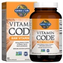 Garden of Life Vitamin Code Raw Vitamina C - 60 cápsulas, 500 mg Alimentos enteros Vitamina C cápsulas + Fruta &amp; Veggie Blend &amp; Probióticos, Suplementos para adultos, Vegan, Gluten Gratis