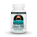 Fuente Naturales Artichoke Extracto 500mg, 90 Tablets