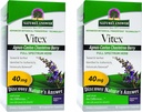 Respuesta de la naturaleza Vitex Chastetree Berry Suplemento, 90-Vegetarian Capsules, 2 Conde  durable Hormonal Balance ← Ovulation Support  Menopausal Support