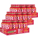 Stacker 2 Complejo de vitamina B12 B6 B3 Zapatos de energía líquido - Acai &amp; Pomegranate - Cyanocobalamin, 10,000% DRV - B-6 Piridoxina 40mg - B3 Niacinamide (Niacina) 20mg - BASED BOX Bundle (2oz, Pack de 36)