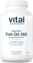 Vital Nutrients Ultra Pure® Fish Oil 350 ← Soporta Corazón, Cerebro, &amp; Salud Inmunitaria* ← EPA sostenible &amp; DHA Omega-3 Fatty Acid ← Lemon Flavor ← Gluten, Dairy, Soy Free ← 200 Softgels