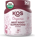 KOS Orgánica Beet Root Powder - 90 Servings (2pk Bundle)