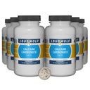 Calcio Carbonato / 3 Libras / 6 Botellas / 97.55% Pure Food Grade/Fine Powder