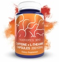 Nootropics Depot Caffeine y L-Theanine Capsules Silencio 60 Contiene 200mg de Caffeine y 100mg de L-Theanine ← Suplemento Natural Silencio Energy Booster ← Mental Focus + Alertness Silencioso