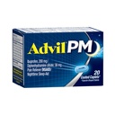 Advil PM Doin Reliever and Nighttime Sleep Aid, Doin Medicine with Ibuprofen For Pain Relief and Diphenhydramine Citrate For A Sleep Aid - 20 Coated Caplets