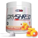 EHP Labs OxyShred Non Stimulant Pre Workout Powder - Estim Free Pre Workout, Caffeine Free Preworkout for Men &amp; Women with L Glutamine &amp; Acetyl L Carnitine - Peach, 60 Servings