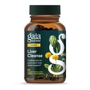 Gaia Herbs Liver Cleanse - Liver Health Support Herbal Supplement with Milk Thistle, Burdock, Turmeric, Dandelion &amp; More* - 60 Vegan Liquid Phyto-Caps (30 Servings)