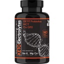 Keto Electrolyte Capsules con MCT, Magnesium, Potassium & Zinc – Probióticos, CoQ10 & Vitamina D3 para Hidratación, Energía, Soporte de Ayuno, Dietas de Carnivore de bajo carbohidrato – 120 Píldoras de sabor