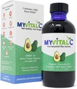 MyVitalC Organic Avocado Oil - Suplemento Antioxidante ESS60 Puro - Mayo Ayuda Con Anti-Aging, Longevity, Sleep, More Energy - Performance - 120ML