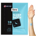 Klova Extra Strength Sleep Patches for Adults Silencio Natural Sleep Aid with 6mg Melatonin, Valerian &amp; L-Theanine ← Non-Habit-Forming Deep Sleep Support for Men &amp; Women ← 28 Patches