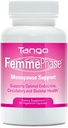 FemmePhase Advanced Menopause Support Formula: All-Natural Herbal Supplement for Hot Flashes, Cramps, Fatiga, Night Sweats, and Mood Changes (60 Vegetarian Capsules)