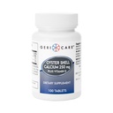 Gericare Oyster Shell Calcium 250mg, Vitamina D 125IU Tablets, Bone Health Nutritional Supplement, 100 Count (Pack of 1)