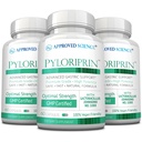 Approved Science Pyloriprin - Advanced Digestive Support for A Healthy Stomach - Zinc L-Carnosine, Probiotic, Broccoli Sprout, Deglycyrrhized Licorice - 180 Capsules - Three Month Supply - Vegan