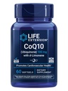 La extensión de vida CoQ10 (Ubiquinone) con d-Limonene – Salud del corazón, Lucha contra la fatiga general, mejor absorción – libre de gluten, no GMO – 60 Softgels