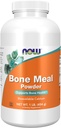 AHORA Suplementos, Bono Meal Powder con Carbonato de Calcio y Oxido de Magnesio, Fuente de Calcio Natural, 1 libra