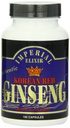 Elixir imperial, Ginseng rojo coreano, 600 mg, 100 cápsulas