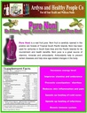Suplemento dietético puro Noni