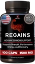 HGH Suplementos para Hombres y Mujeres - Regains Natural Anabólico Crecimiento del Musculo " Hormona de Crecimiento Humano para Hombres, Muscle Builder para Hombres, Muscle Recovery Post Workout Suplemento, 100 Protein Pills