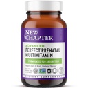 Nuevo capítulo Advanced Perfect Prenatal Vitaminas, 270ct, Hecho con ingredientes orgánicos, no transgénicos para bebé saludable &amp; madre - Folate (Methylfolate), Hierro fermentado entero, vitamina D3 + jengibre