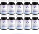 Relumins Advance White Active Glutathione Complex - Max Dose 900mg Glutathione con 6X Boosters, ALA & NAC - Anti-Aging Skin Suplemento - 60 caps x 10 Botellas