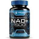 WELLNESS LABSRX NAD Suplemento, 1500mg - USA Made Liposomal NAD+ Suplemento con Resveratrol, NAD Plus Boosting - Apoyo a la salud celular, resistencia y envejecimiento saludable - cápsulas de ultra fuerza