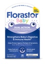 Florastor Baby Daily Probiotic Suplemento, Powder Mixes con leche, fórmula o alimentos blandos, Saccharomyces Boulardii CNCM I-745 (18 Powder Sticks)