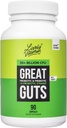 VITAMIN CO. Grandes Guts Probiótico 50 Billones CFU Probiótico - Balance Gut Microbiome, GI Tract, Inflamación, Indigestión, Reflux, Upset Stomach, " Diarrea - 90 Caps